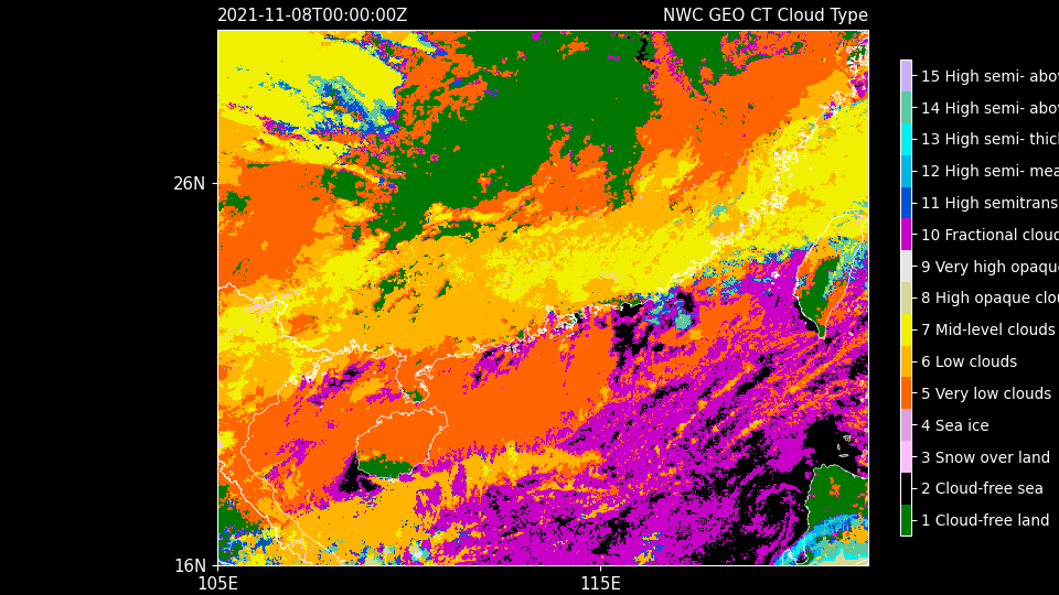 2021-11-08T00:00:00Z, NWC GEO CT Cloud Type